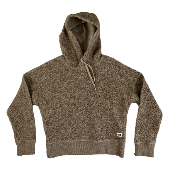 The North Face Wool Harrison Pullover Hoodie‎ Flax Heather Medium - Picture 1 of 7